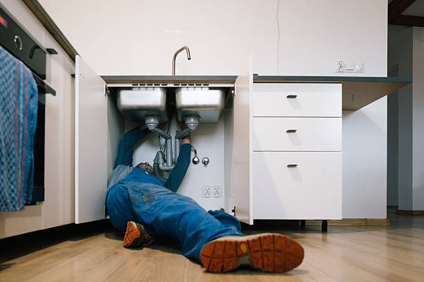 Professional Plumbing technician working in Amelia, LA